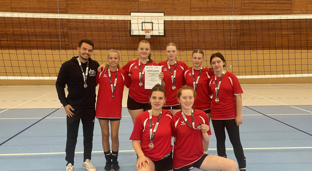 2. Platz im Landesfinale Berlin (JTFO Volleyball)